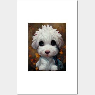 cute shichon Posters and Art